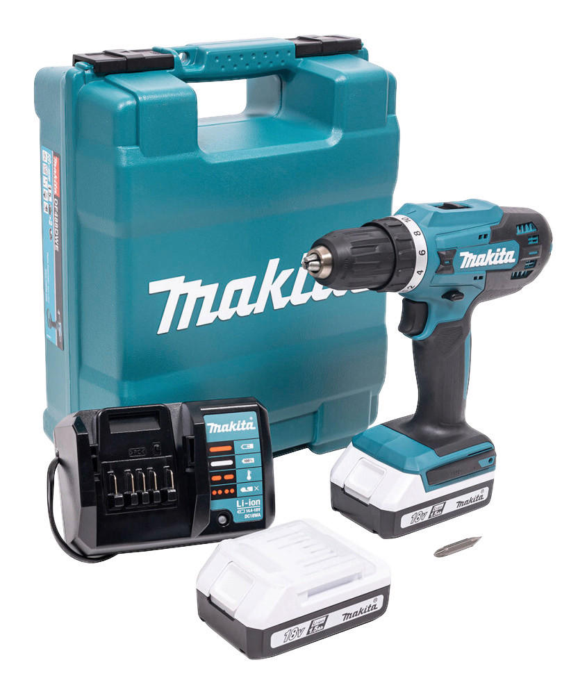 Makita Akku-Bohrschrauber DF488D ca. 18 V Akku-Bohrschrauber 18V - Makita