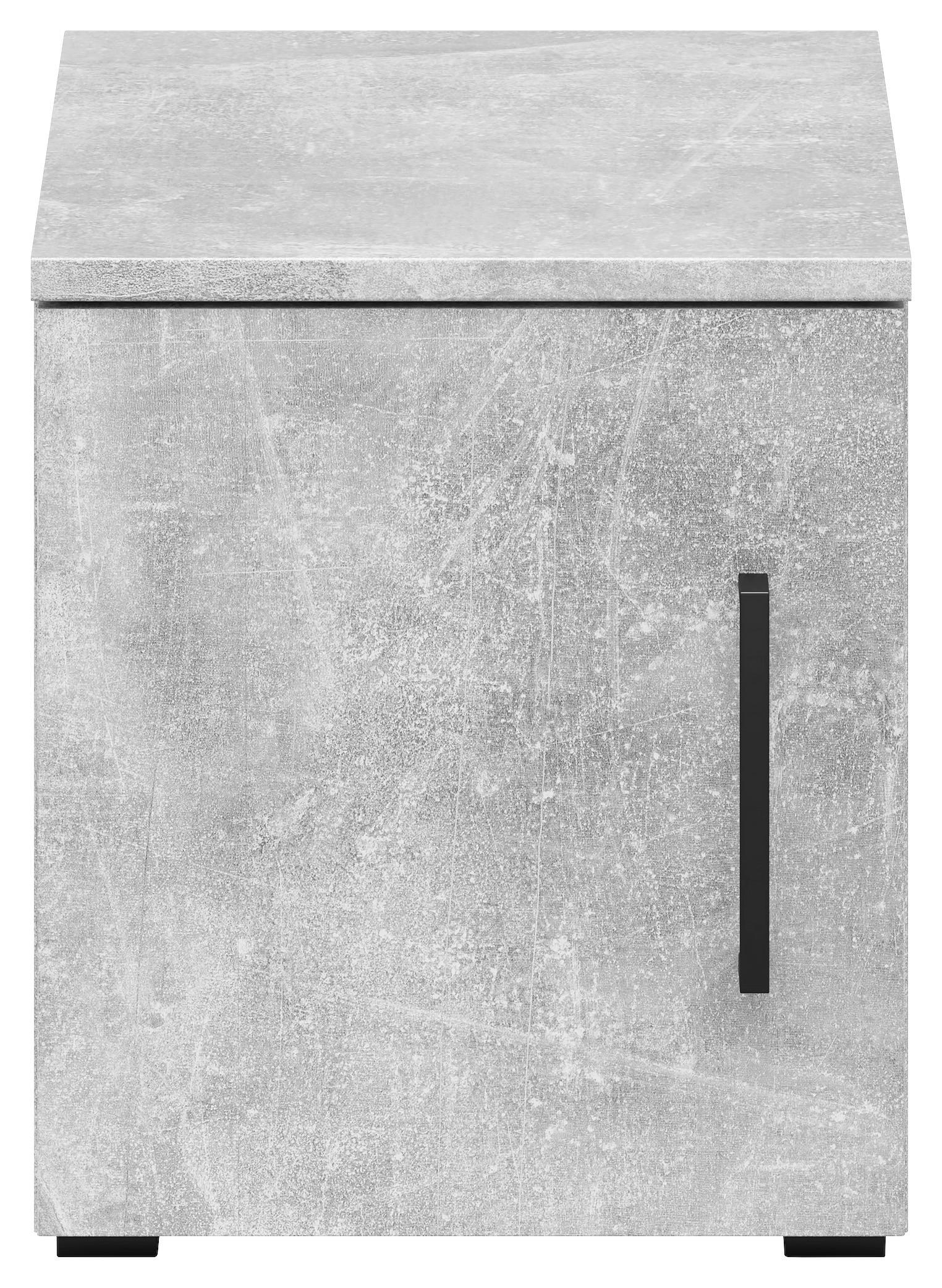 Aufsatz Multi-Stauraum Typ 2 Beton Optik B/H/T: ca. 30x35x40 cm Multi-Stauraum Typ 2 - Beton (30,00/35,00/40,00cm)