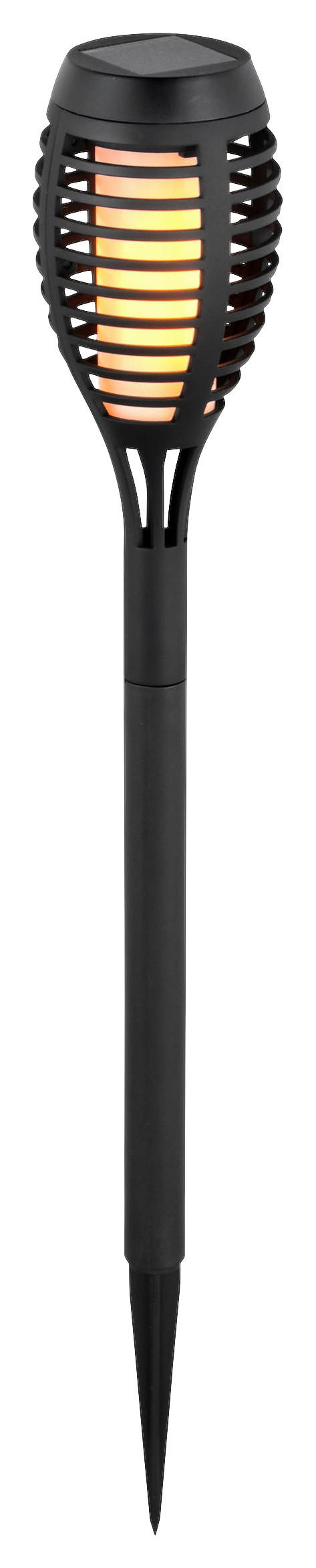 LED-Solar-Erdspieß schwarz Kunststoff B/H/T/D: ca. 6x45x6x6 cm FANILO - schwarz (6,00/45,00/6,00cm) - Näve Leuchten