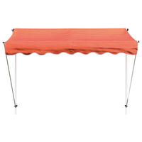 Grasekamp Klemm-Markise Ontario orange B/L: ca. 205x130 cm Ontario - orange/weiß (205,00/130,00cm) - Grasekamp
