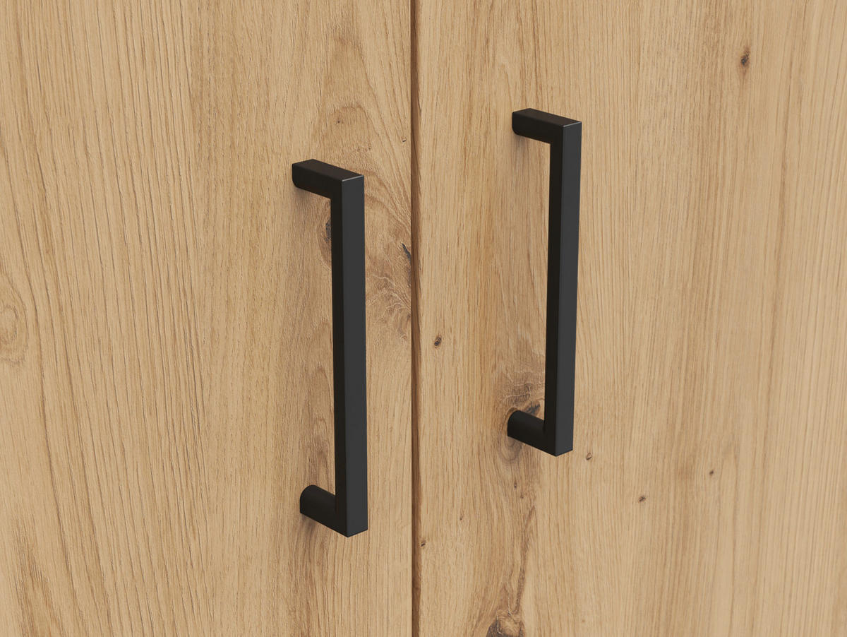Schrank Multi-Stauraum Typ 39 Eiche Artisan Nachbildung B/H/T: ca. 80x195x52 cm Multi-Stauraum Typ 39 - Eiche (80,00/195,00/52,00cm)
