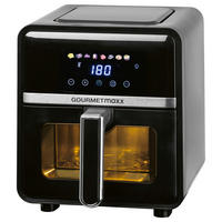 GOURMETmaxx Heißluftfritteuse Heißluftfritteuse - schwarz (36,50/25,00/30,00cm) - GOURMETmaxx
