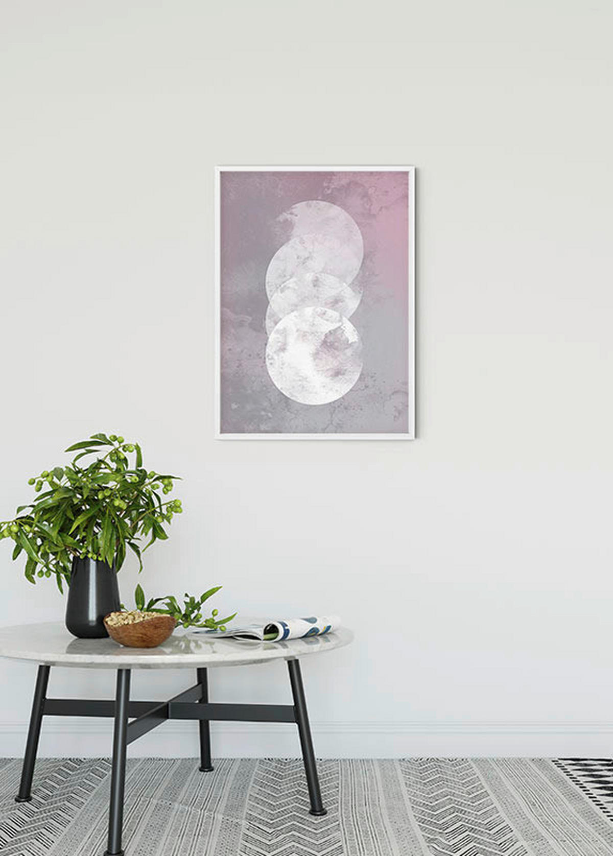 Komar Poster Tessera Noctis Abstrakt B/L: ca. 50x70 cm Tessera Noctis - (50,00/70,00cm) - Komar