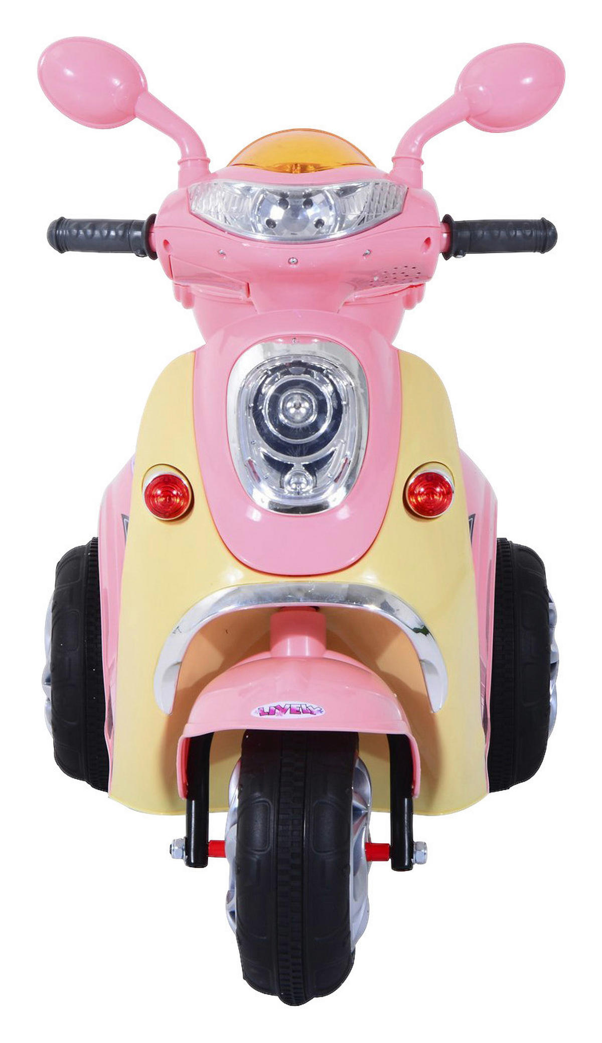 HOMCOM Kinderroller rosa B/H/L: ca. 51x75x108 cm Kinderelektroroller - rosa (108,00/51,00/75,00cm) - HOMCOM
