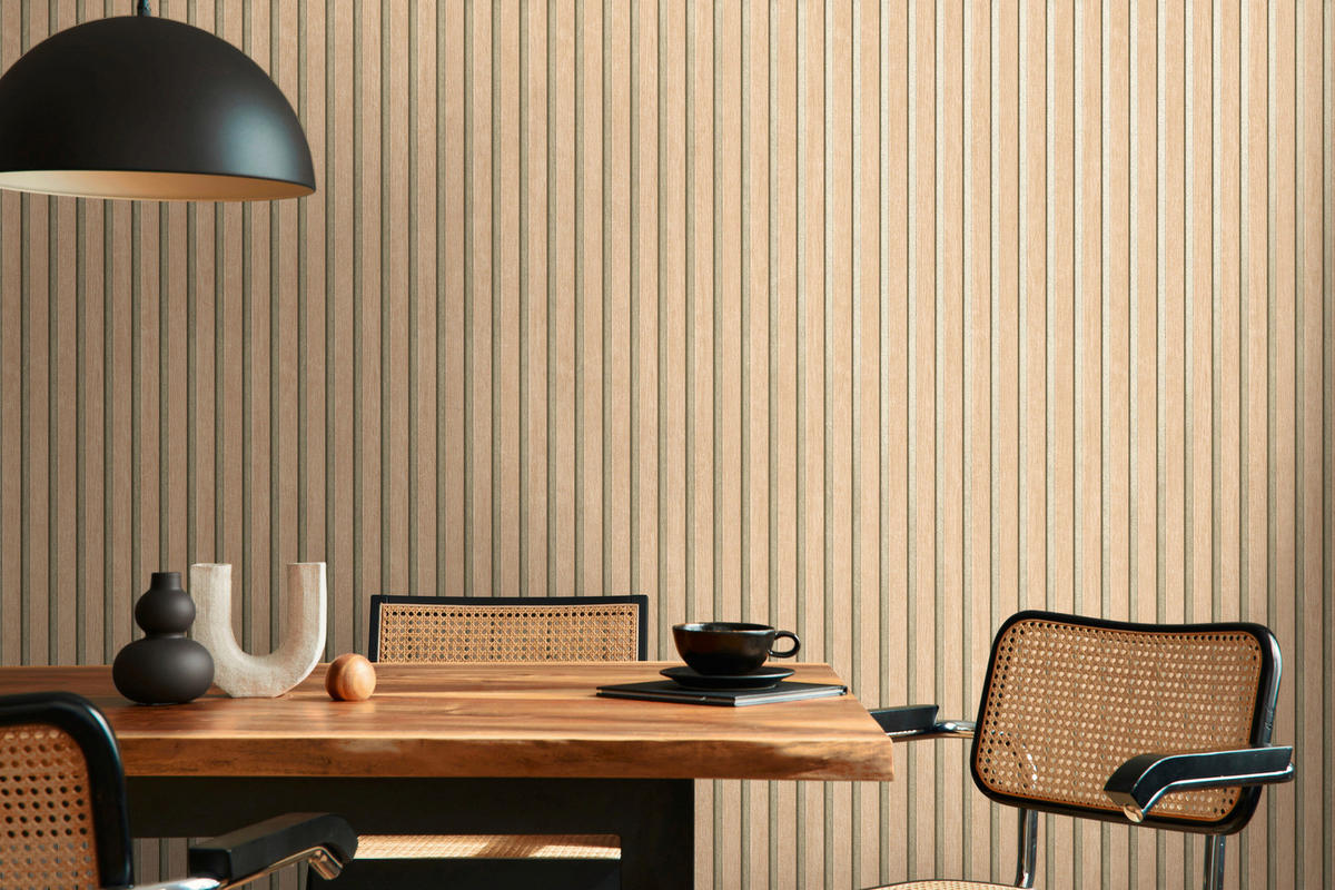 A.S.Création Vliestapete braun B/H/D: ca. 53x1005x8,5 cm Vliestapete - braun (8,50/1005,00cm) - A.S.Creation