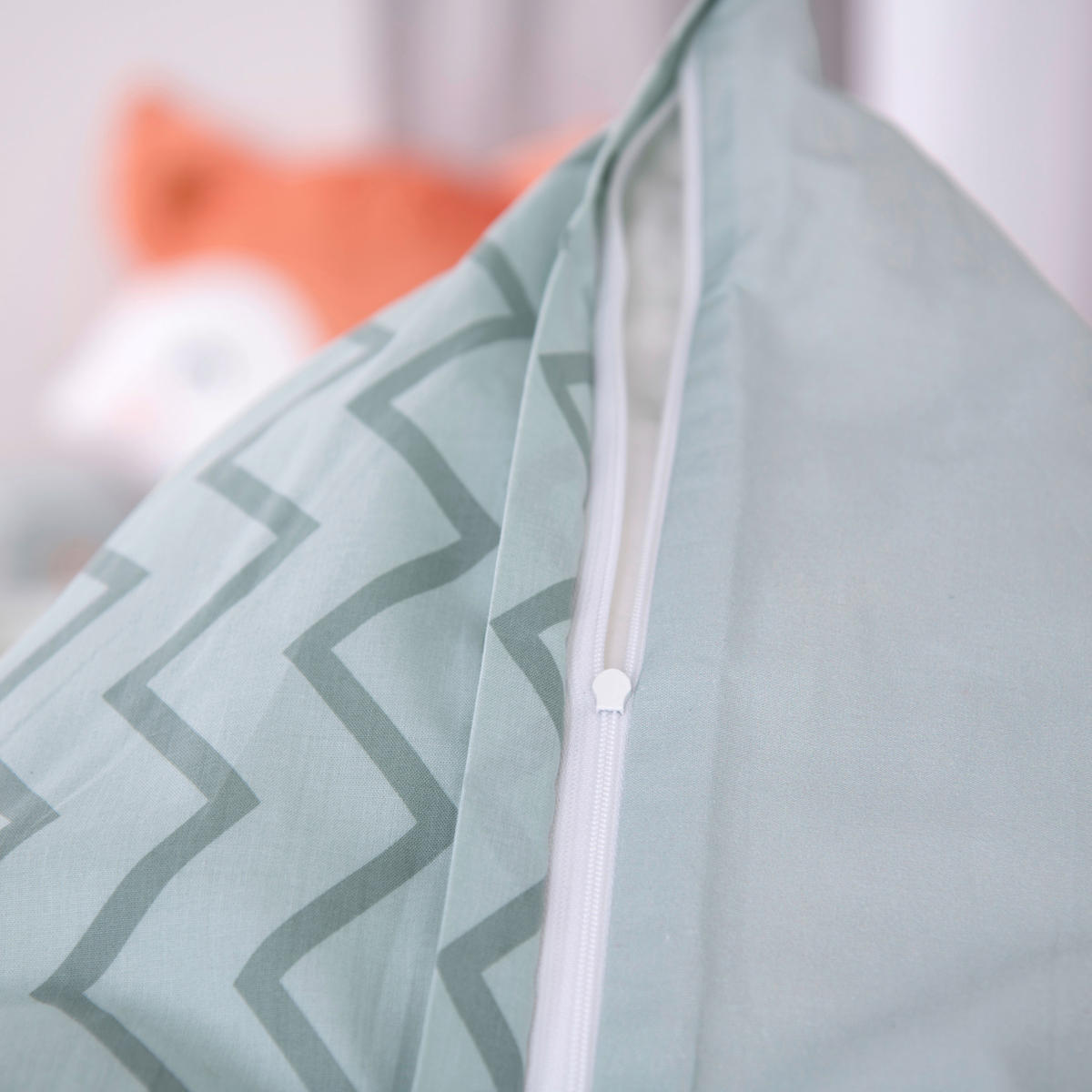 Baumwoll Bettwäsche Nordic Forest grün Baumwolle Nordic Forest - grün - Young Collection