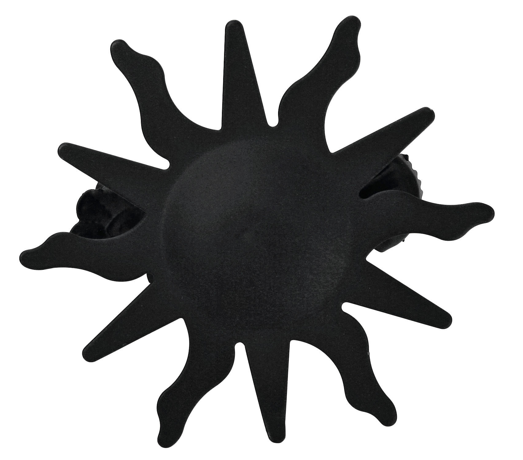 Dekoklammer Sonne Sonne - schwarz - Boviva