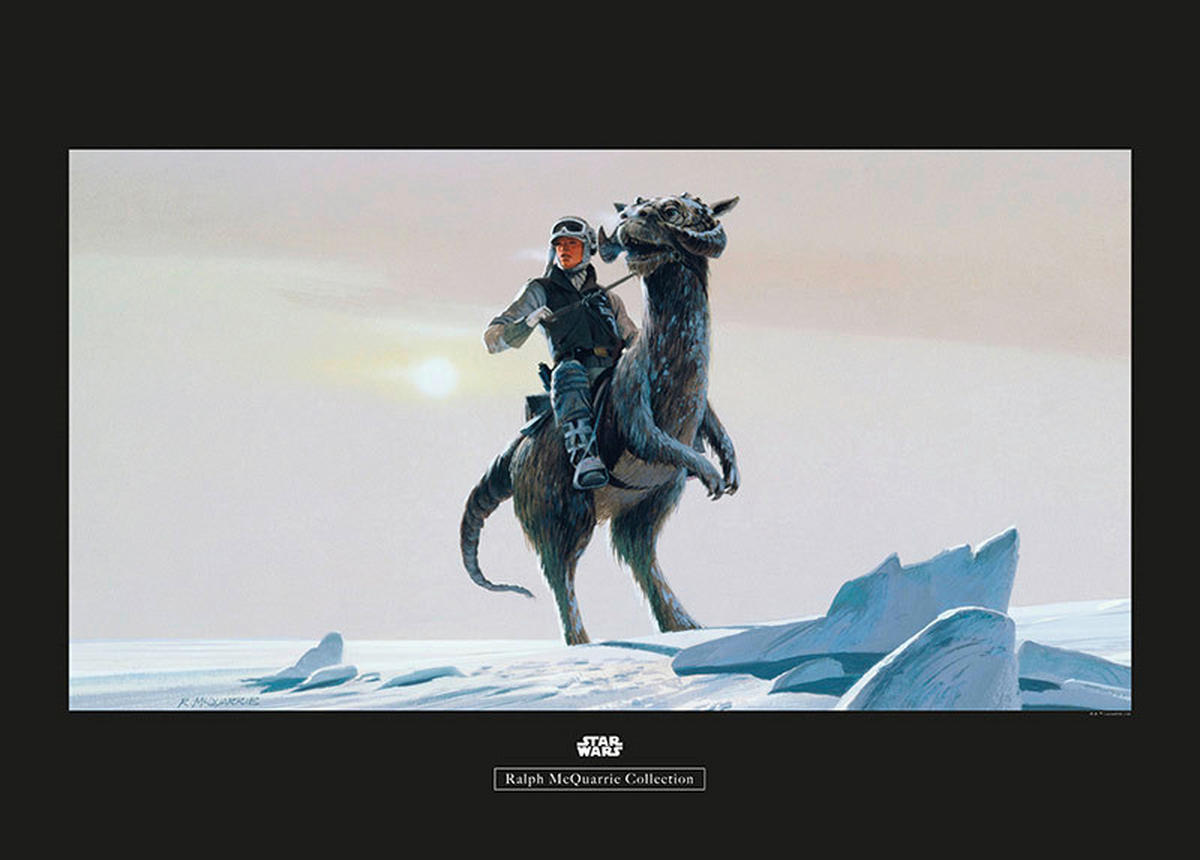 Komar Poster Star Wars Classic RMQ Hoth Tauntaun Star Wars B/L: ca. 70x50 cm Star Wars Classic RMQ Hoth Tauntaun - (70,00/50,00cm) - Komar