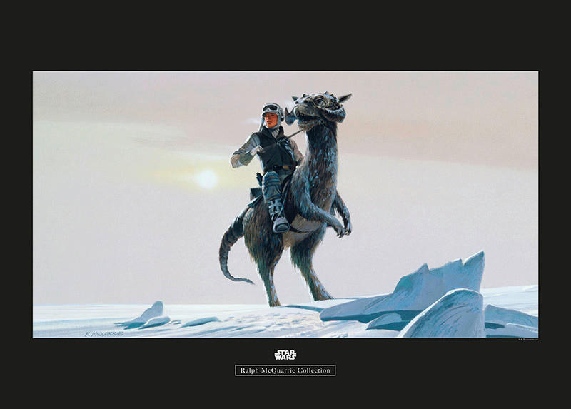 Komar Poster Star Wars Classic RMQ Hoth Tauntaun Star Wars B/L: ca. 70x50 c günstig online kaufen