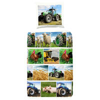 Baumwoll Bettwäsche Agri Renforce Agri - Multi (135,00/200,00cm) - Good Morning