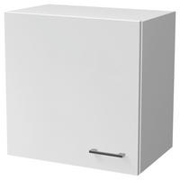 Flex-Well Hängeschrank Lucca weiß matt B/H/T: ca. 60x54,8x32 cm Lucca - weiß/Alu (60,00/54,80/32,00cm) - Flex-Well