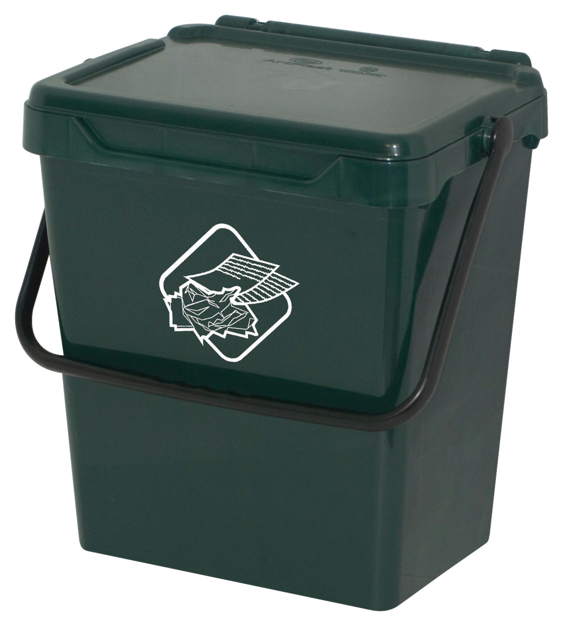 Eco-Logico Eimer grün Polypropylen B/H/L: ca. 30,5x39x40 cm Eimer 30l - grün (40,00/30,50/39,00cm) - Eco-Logico