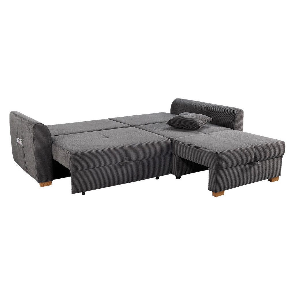 Thumbnail - Ecksofa grau B/H/T: ca. 236x81x160 cm