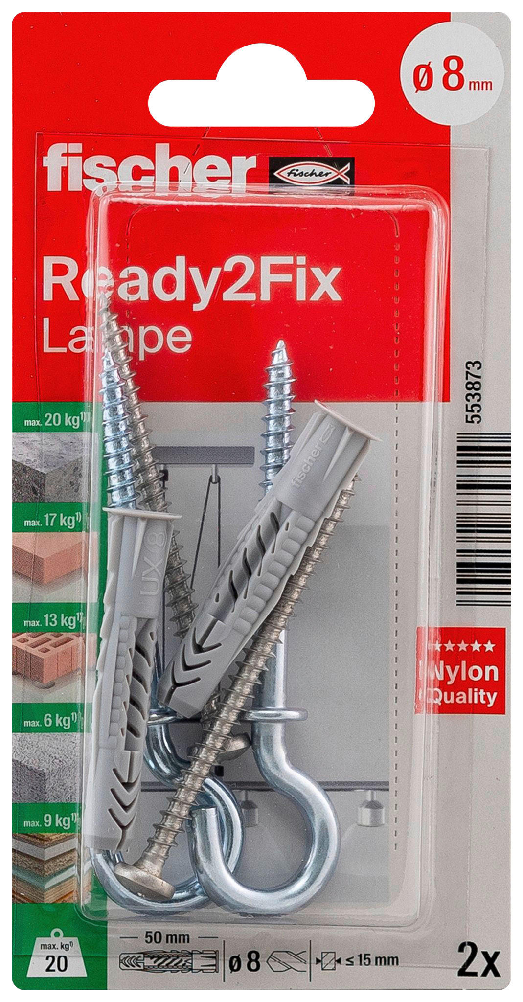 fischer Montage- Set Montageset_Lampe_fischer - fischer