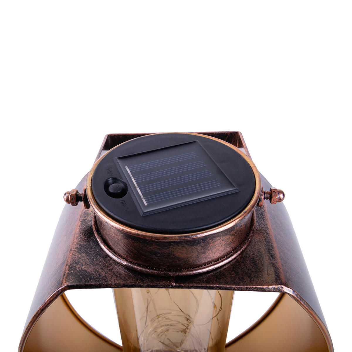 LED-Solarleuchte 5294101 gold Metall Acryl B/H/T: ca. 19,5x26x12,5 cm LED Solarleuchte FAIRYLIGHT - gold (19,50/26,00/12,50cm) - Näve Leuchten