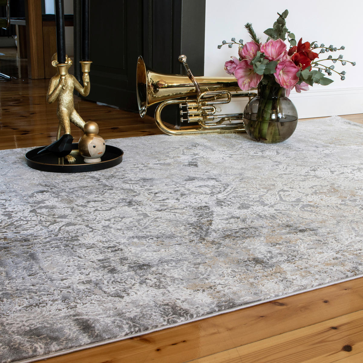Obsession Teppich My Jewel of Obsession taupe B/L: ca. 80x150 cm My Jewel of Obsession - taupe (80,00/150,00cm) - Obsession