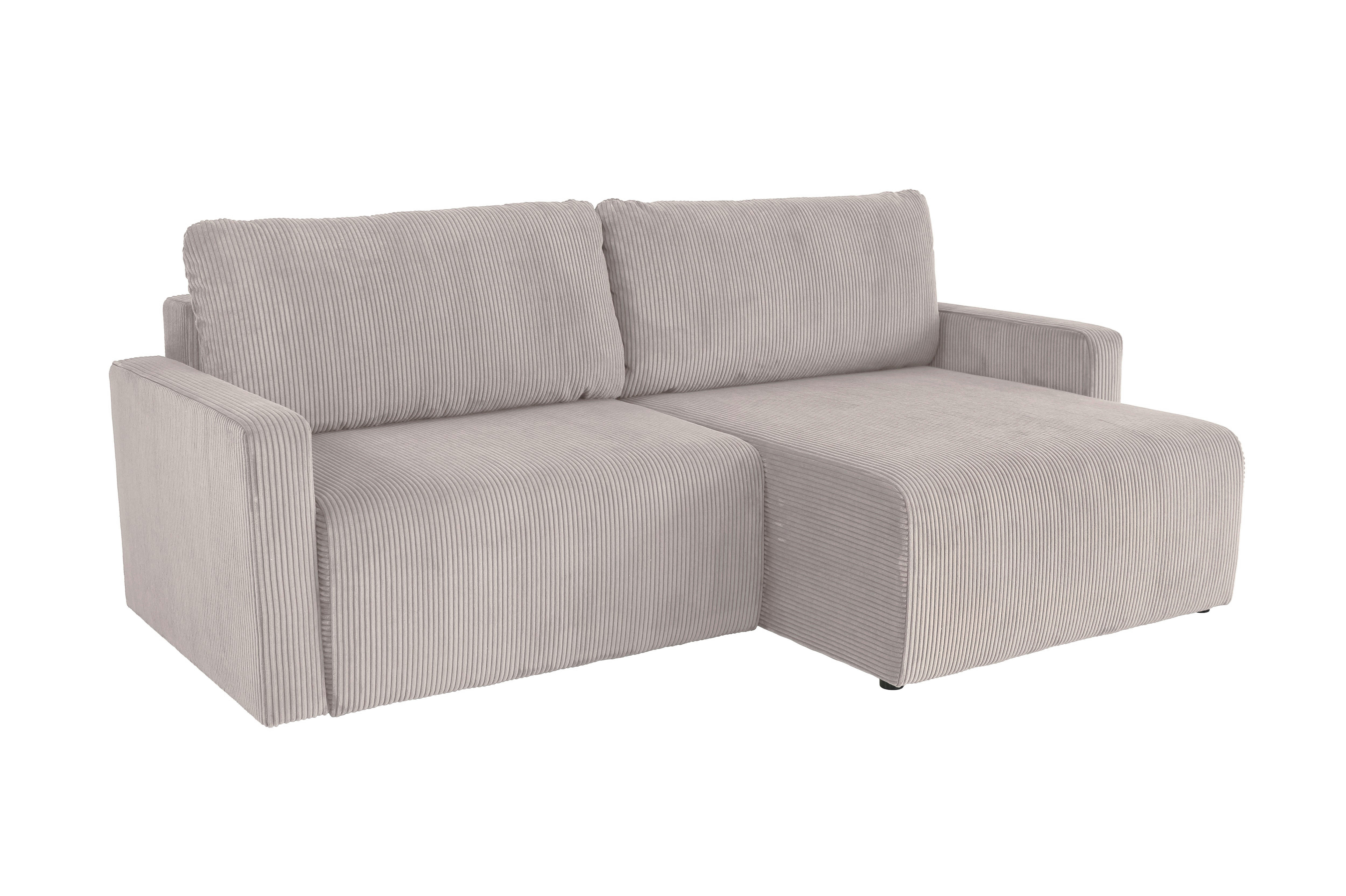 Thumbnail - Ecksofa Dave Microfaser B/H/T: ca. 227x92x146 cm