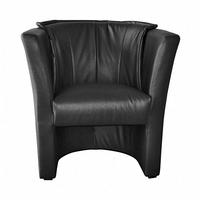 Sessel Lux schwarz B/H/T: ca. 71x78x65 cm Lux - schwarz (71,00/78,00/65,00cm)