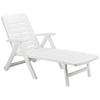 ProGarden Sonnenliege Smeraldo weiß Polypropylen H/L: ca. 96x72 cm Smeraldo - weiß (72,00cm) - ProGarden