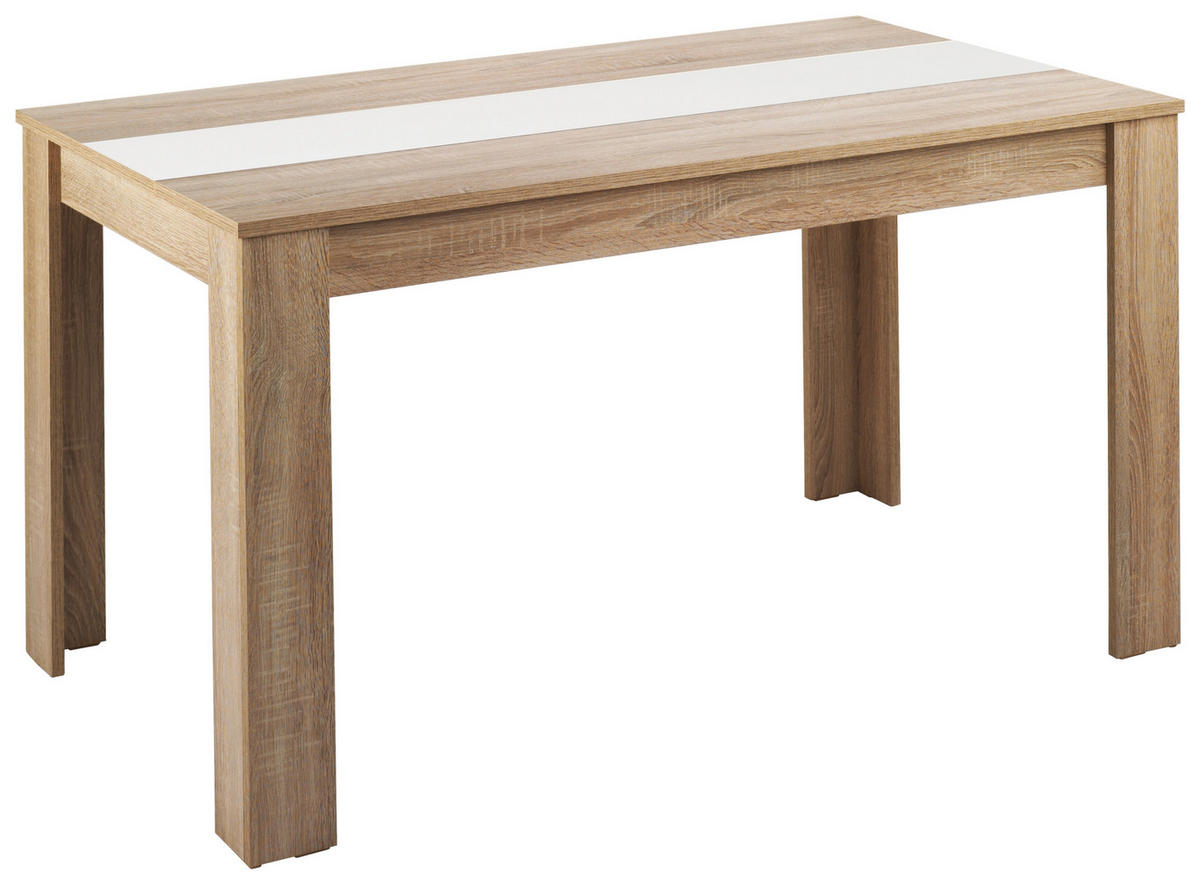Tisch NORI Eiche Nachbildung B/H/T: ca. 160x75x90 cm NORI - Eiche (160,00/75,00/90,00cm) - byLIVING