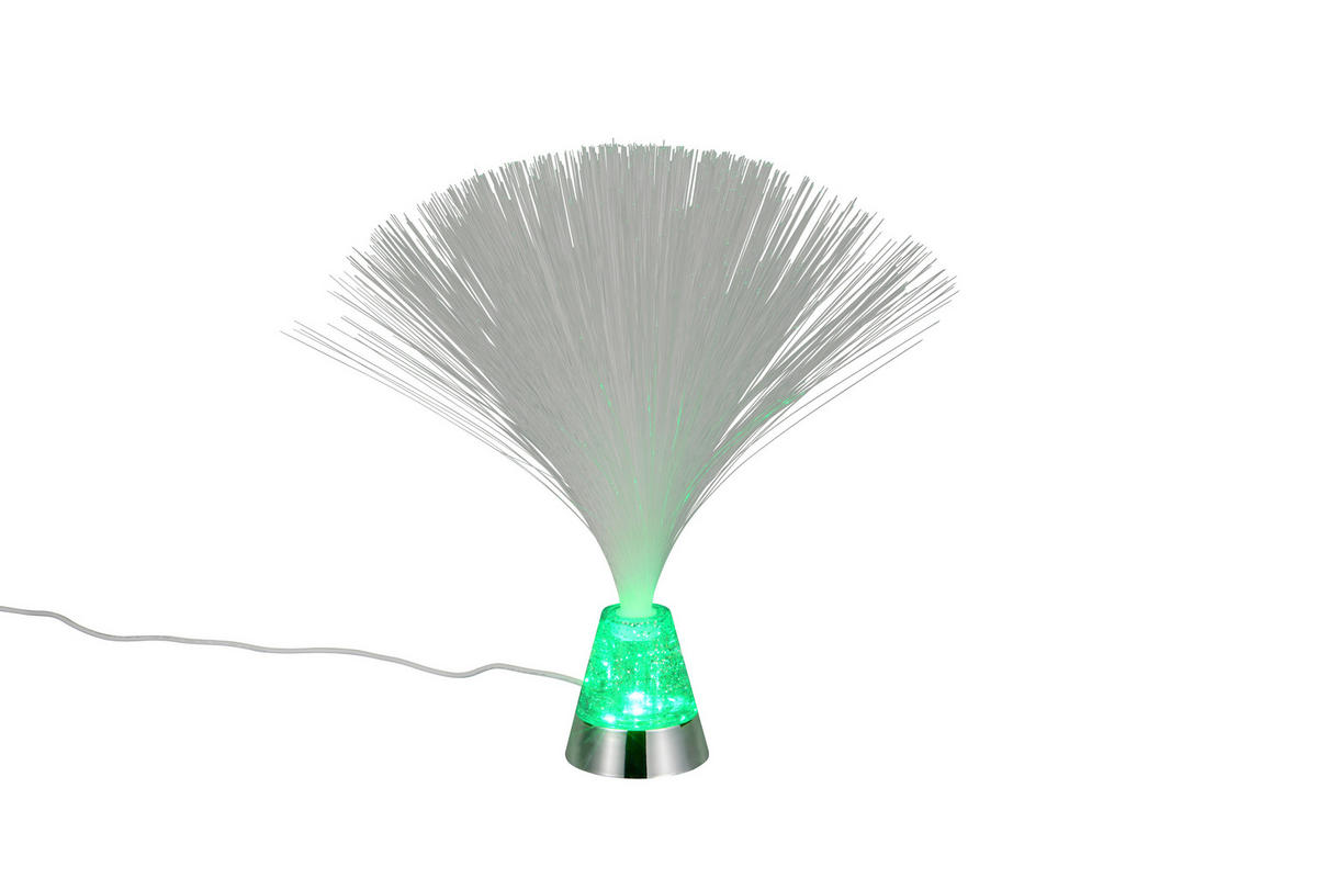 Reality Leuchten LED-Tischleuchte Chrom Kunststoff B/L: ca. 8x31,5 cm LED-Tischleuchte_Punk - Chrom (8,00/31,50cm) - Reality Leuchten