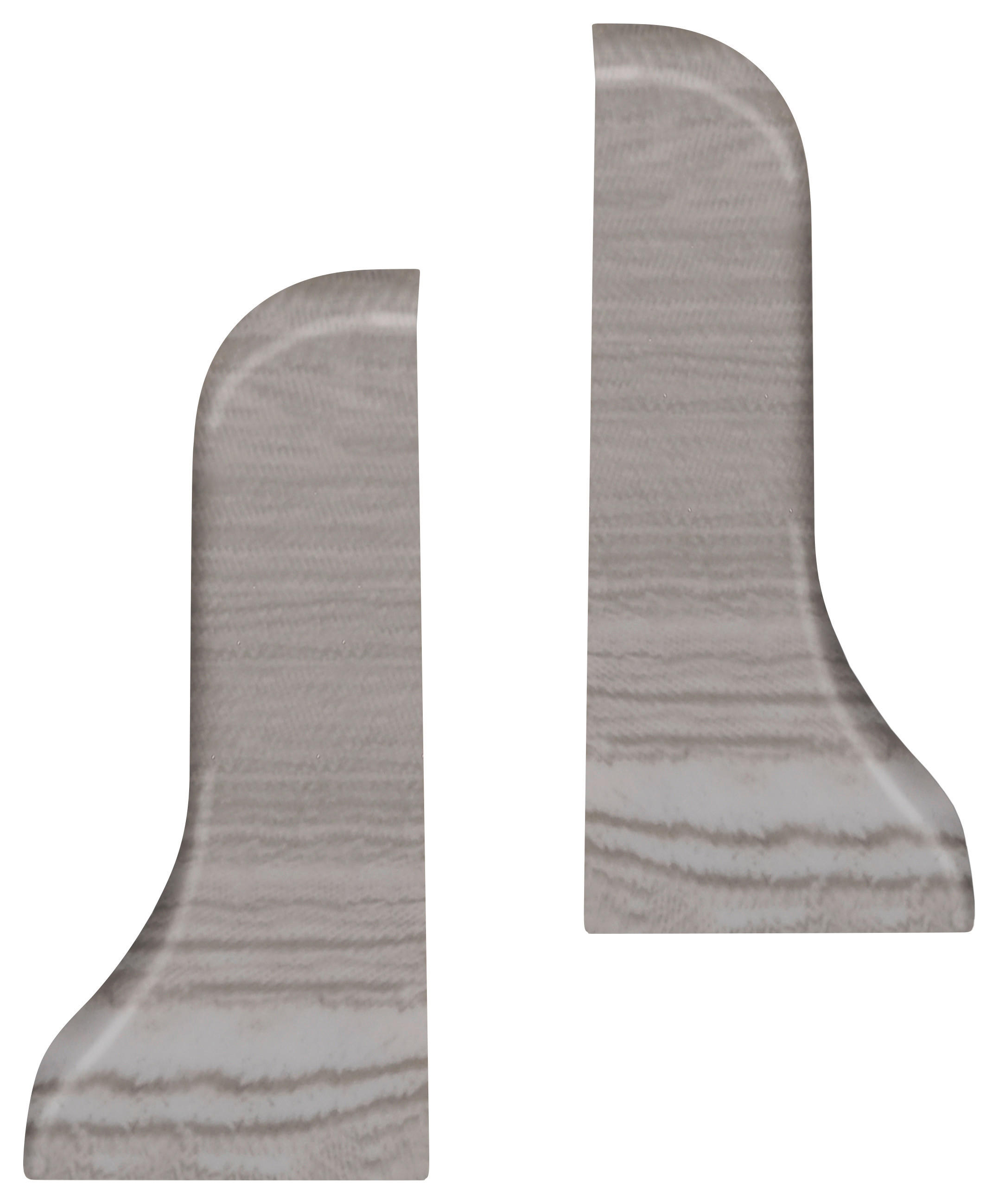 POCOline Endkappe weiß L/B/H: ca. 2,04x0,97x4,94 cm Endkappe für 48mm KST SL E.weiß - weiß (2,04/0,97/4,94cm) - POCOline