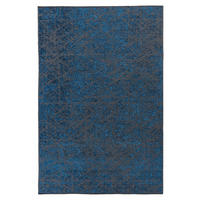 Kayoom Flachflorteppich Kalea 225 blau B/H/L: ca. 80x0,8x150 cm Kalea 225 - blau (150,00/80,00/0,80cm) - Kayoom