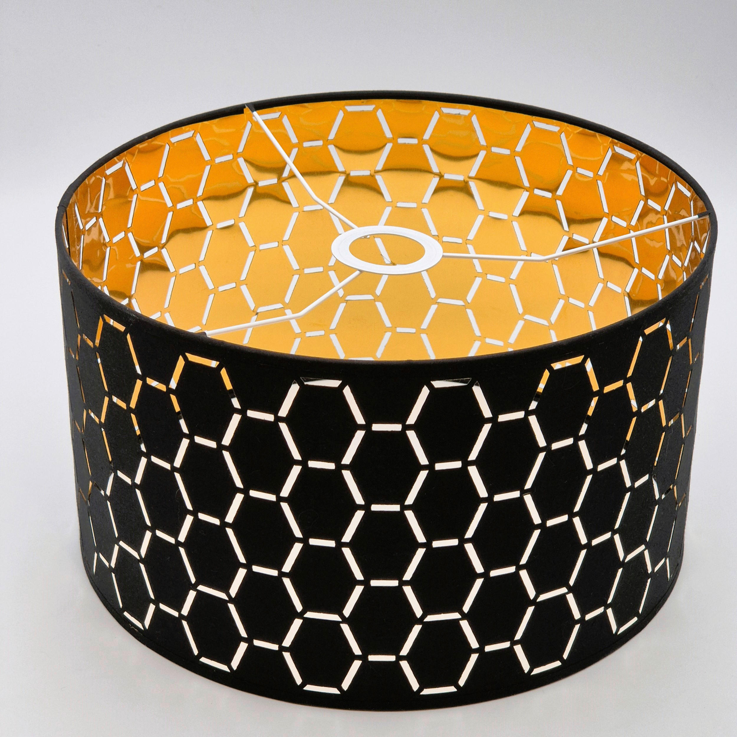 Thumbnail - Lamkur Pendelleuchte schwarz Holz B/H/L: ca. 37x23x37 cm E27 1 Brennstellen