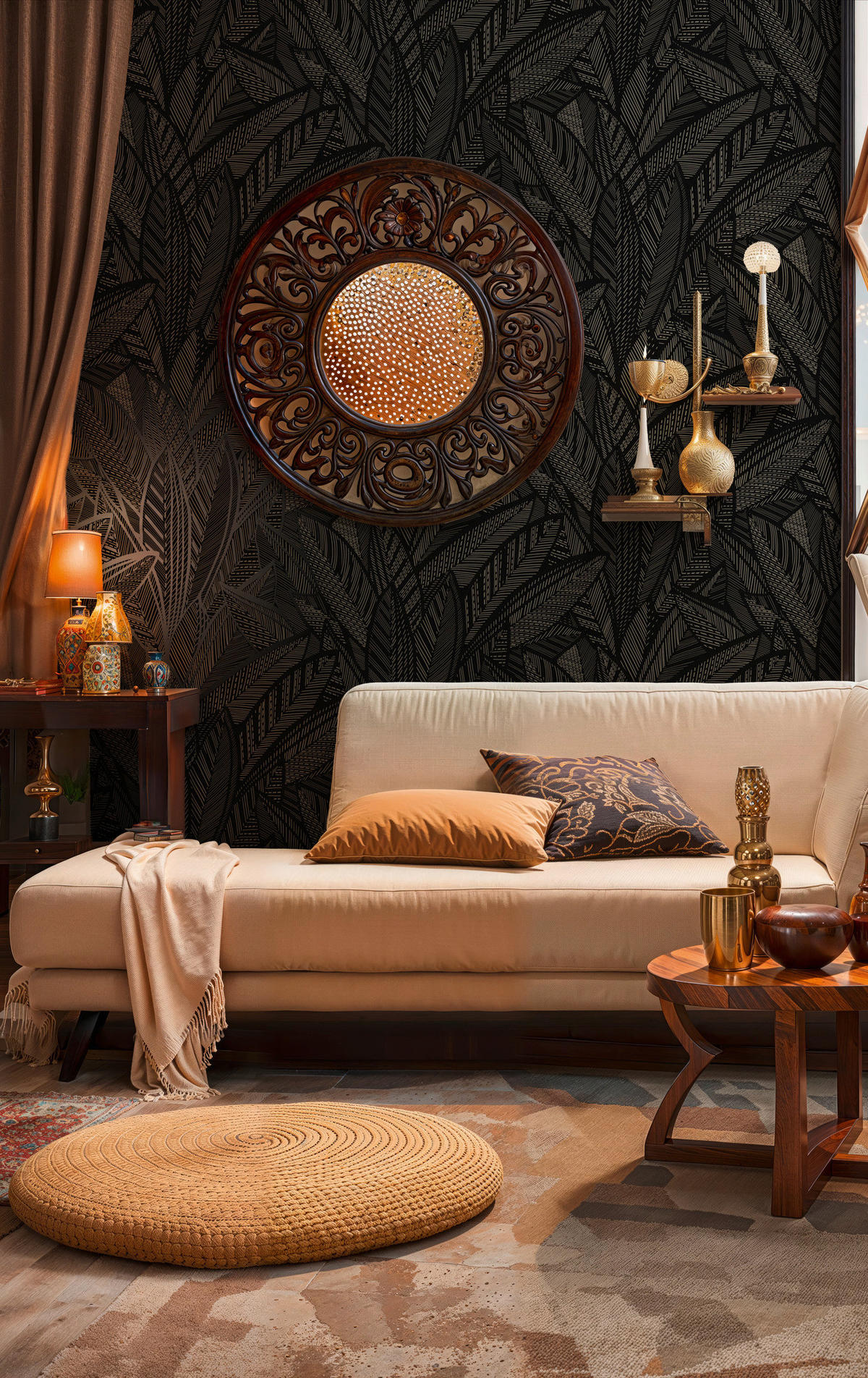 A.S.Création Vliestapete schwarz B/H/D: ca. 53x1005x9,7 cm Vliestapete - schwarz (9,70/1005,00cm) - A.S.Creation