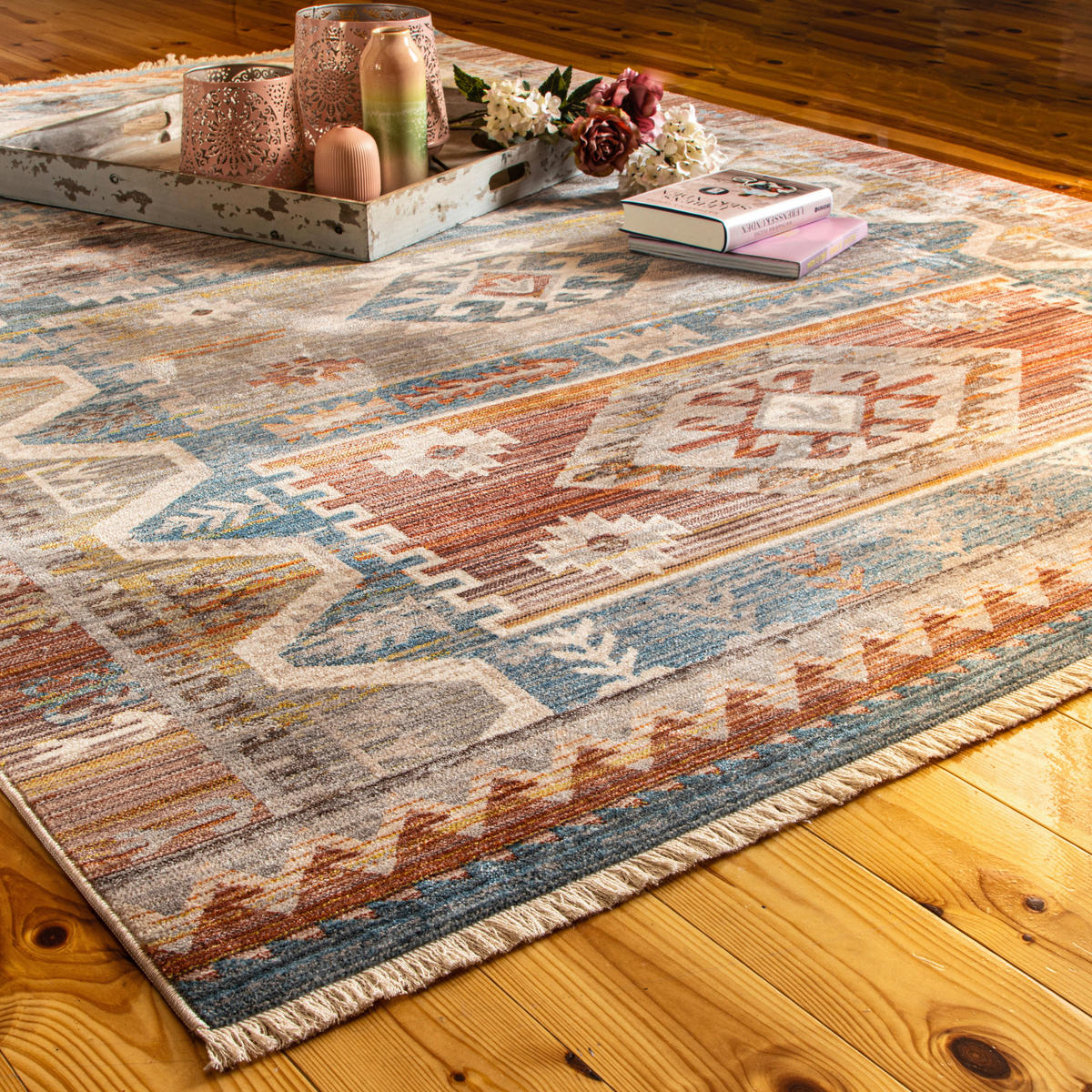 Obsession Teppich My Laos mehrfarbig B/L: ca. 160x230 cm My Laos - mehrfarbig (160,00/230,00cm) - Obsession
