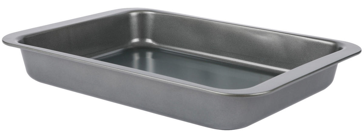 Auflaufform grau Stahlblech Back-/Auflaufform - grau