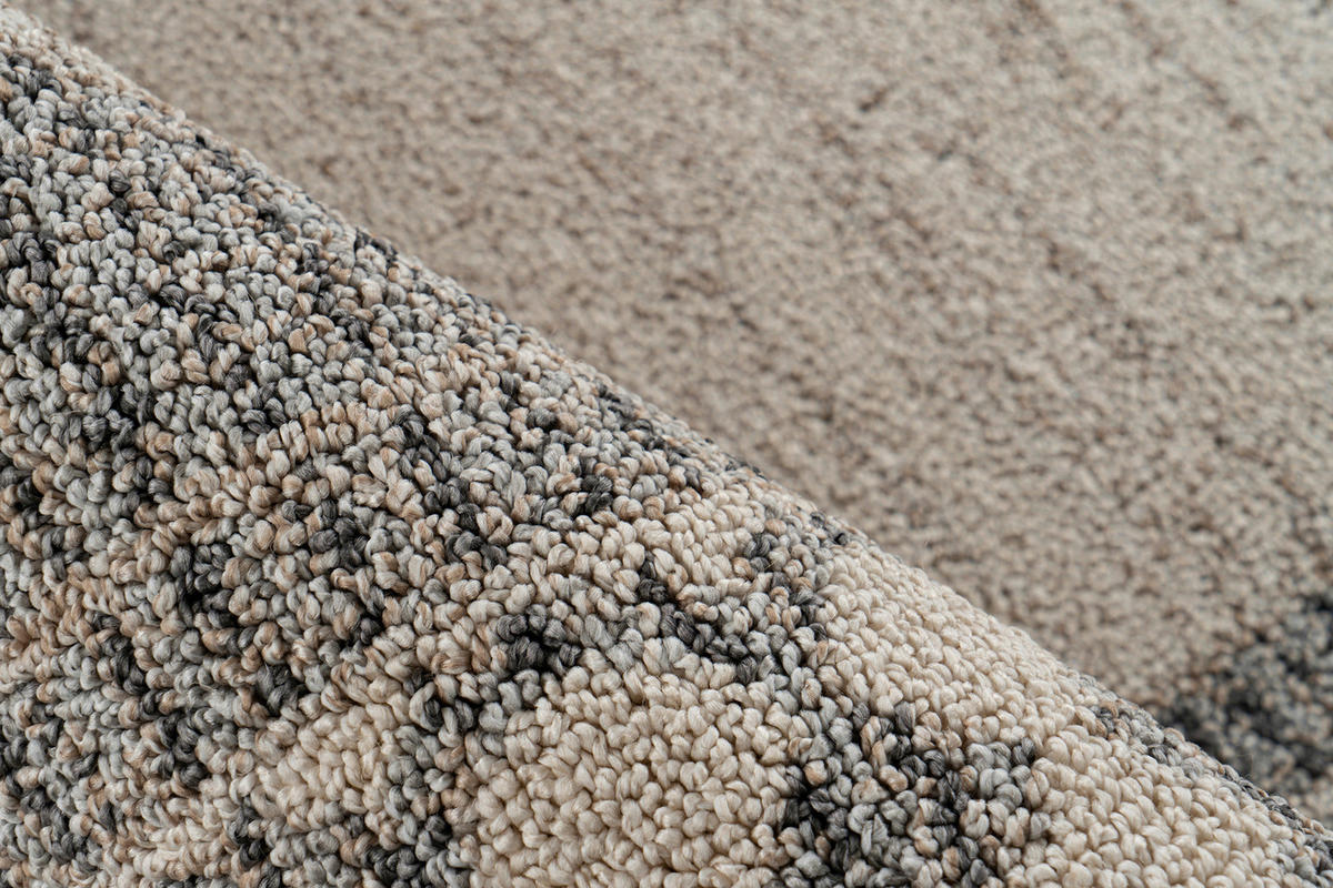 360Living Teppich Gene beige B/L: ca. 120x170 cm Gene - blau/beige (120,00/170,00cm) - 360Living