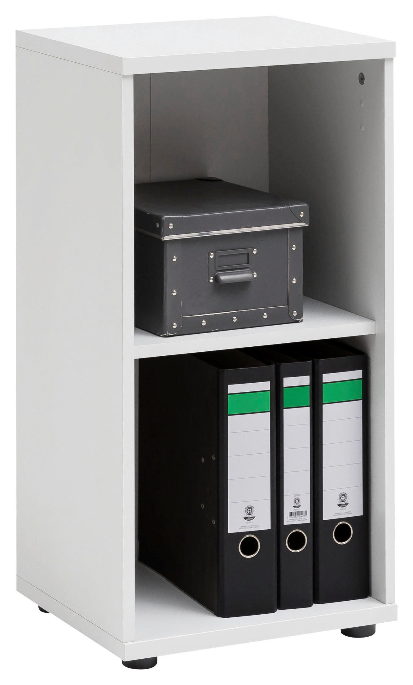 Regal Serie 200 perlweiß B/H/T: ca. 39,3x77,3x34,5 cm Serie 200 - perlweiß (39,30/77,30/34,50cm) - Möbelpartner