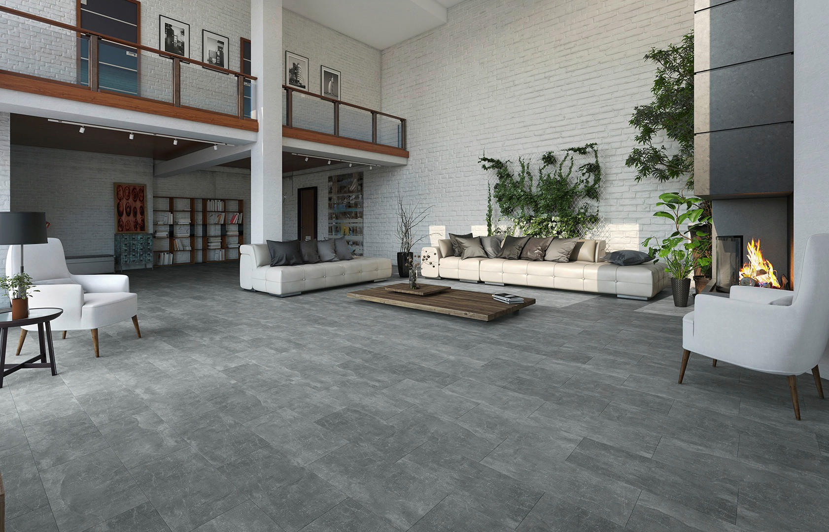 Click-Vinylboden NEO 2.0 ca. 2,373 m² im Paket  B/L: ca. 31x63,8 cm pro Paket NEO 2.0 ca. 2,373 m² im Paket - grau (31,00/63,80cm)