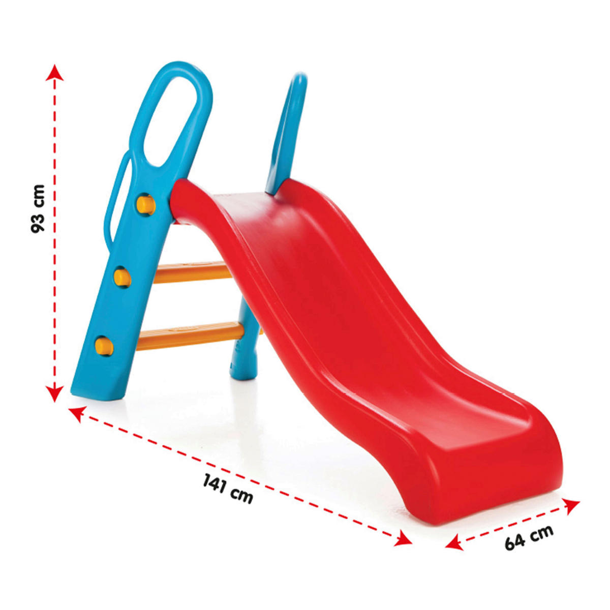 Pilsan Kinderrutsche Bingo gelb B/H/L: ca. 64x93x141 cm Bingo - blau/gelb (141,00/64,00/93,00cm) - Pilsan