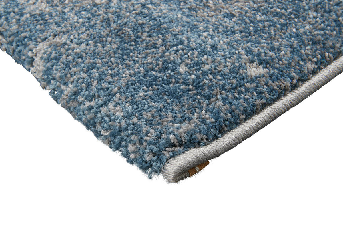Teppich Mumbai grau B/L: ca. 80x150 cm Mumbai - blau/grau (80,00/150,00cm)