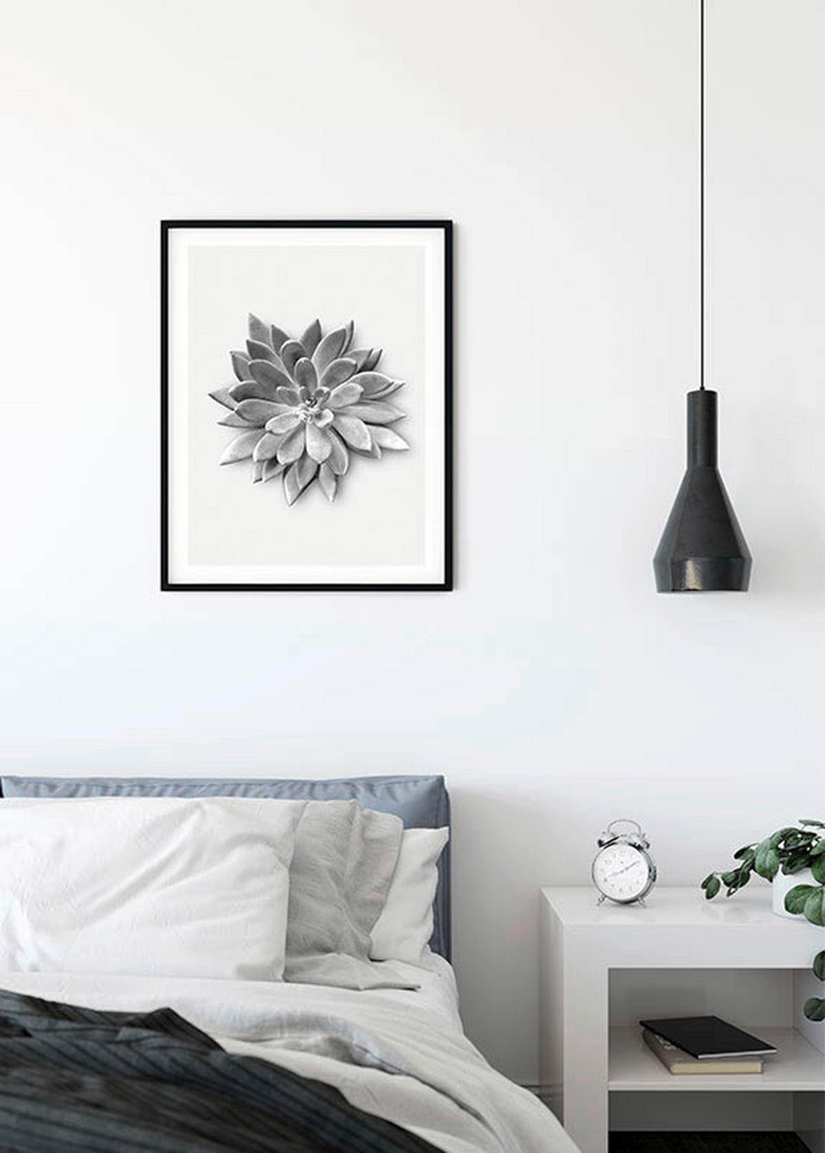 Komar Poster Succulent Agave Pflanzen B/L: ca. 40x50 cm Succulent Agave - (40,00/50,00cm) - Komar