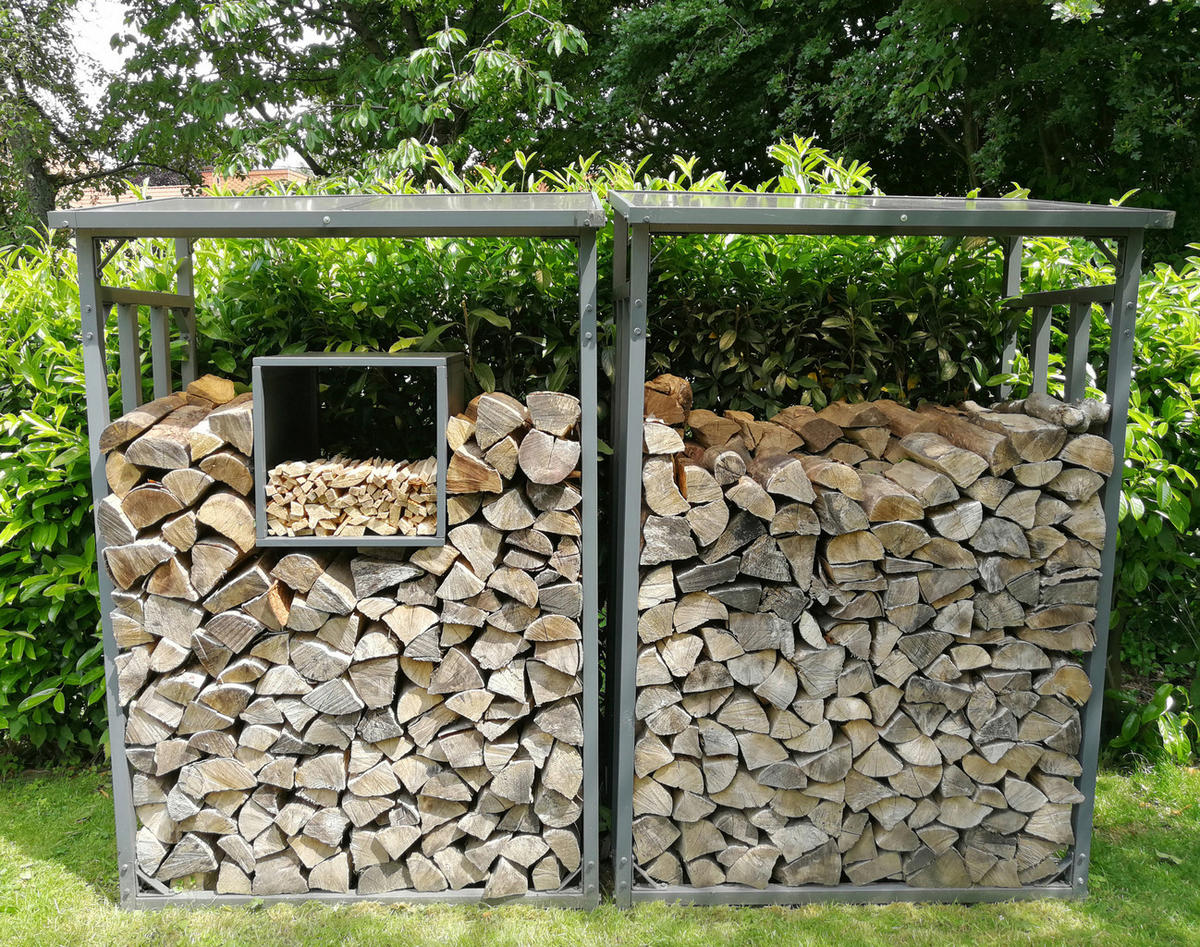 Grasekamp Anmachholz Box grau B/H/L: ca. 48x48x68 cm Anmachholz_Box_68x48x48cm - grau (68,00/48,00/48,00cm) - Grasekamp