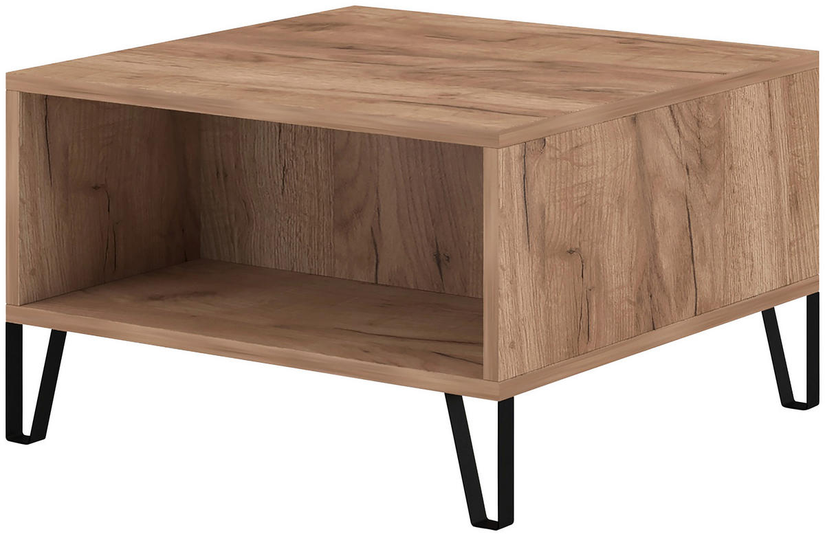 Couchtisch BILBAO Eiche Tabak Nachbildung B/H/T: ca. 60x37x60 cm BILBAO - Eiche (60,00/37,00/60,00cm) - WIPMEB