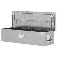 HOMCOM Gerätekasten B/H/L: ca. 33x25,5x99 cm Gerätekasten - silber (99,00/33,00/25,50cm) - HOMCOM