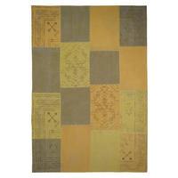 Kayoom Kurzflorteppich Lyrical 210 mehrfarbig B/L: ca. 120x170 cm Lyrical 210 - gelb/mehrfarbig (120,00/170,00cm) - Kayoom
