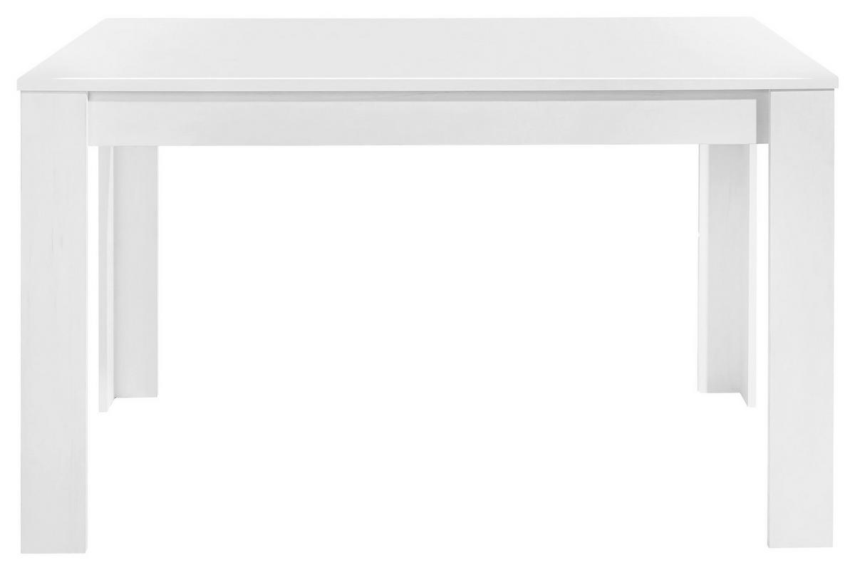 Tisch NEPAL weiß B/H/T: ca. 140x75x80 cm NEPAL - weiß (140,00/75,00/80,00cm) - byLIVING