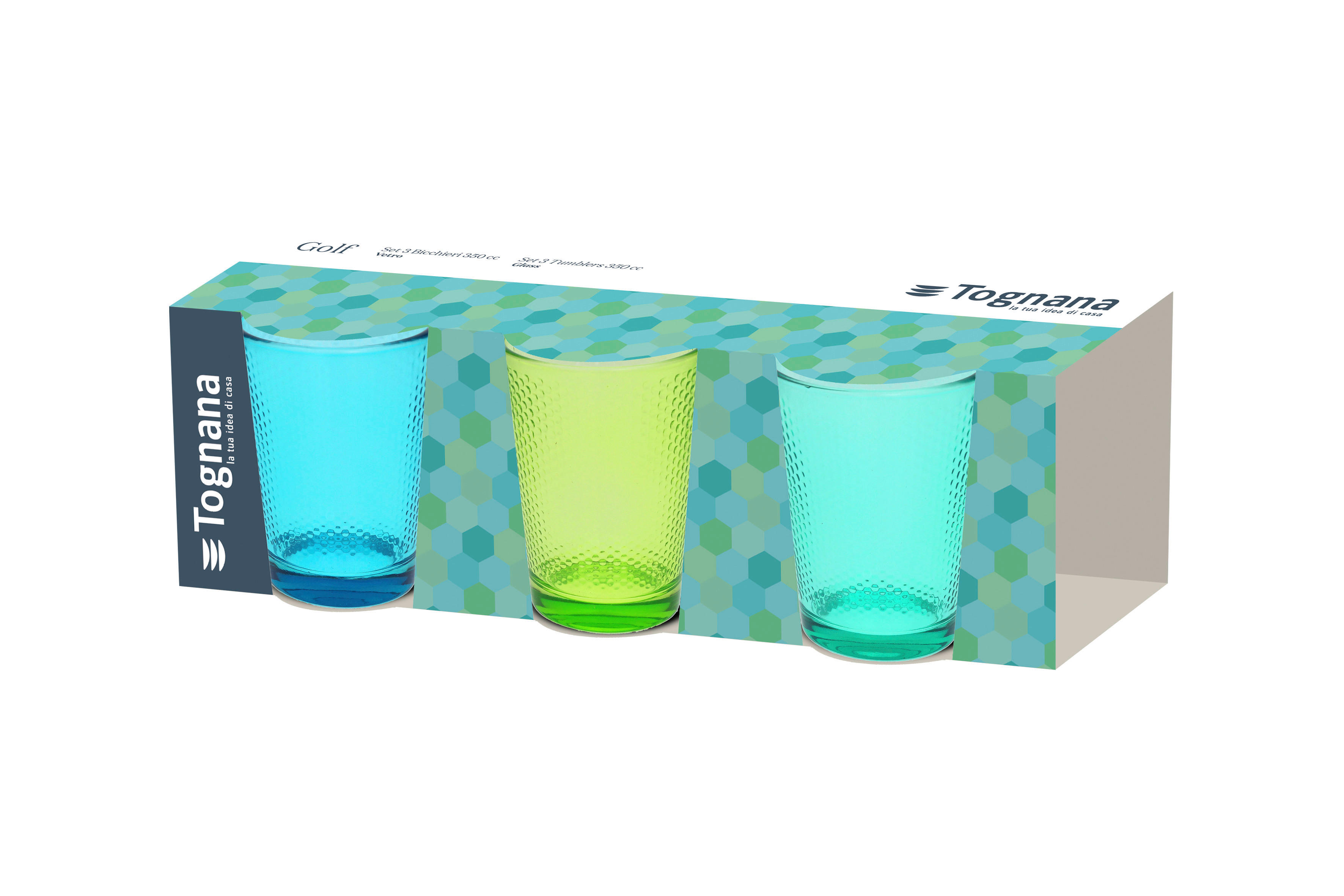 Thumbnail - TOGNANA Trinkgläserset Golf Summer hellblau