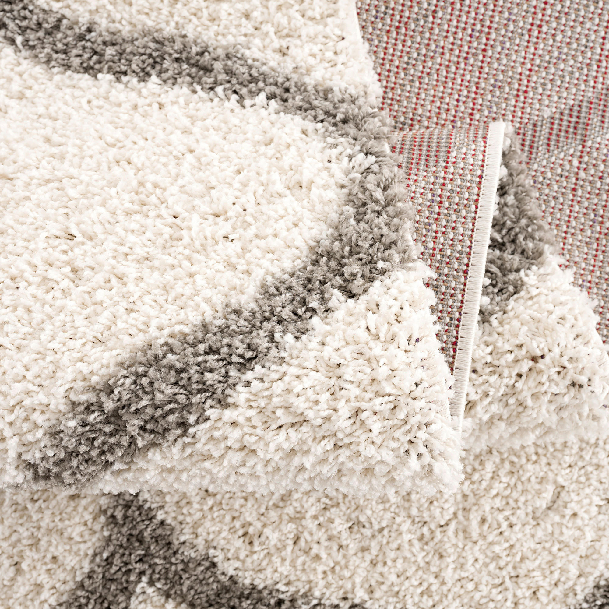 Thumbnail - Sanat Hochflorteppich MADRID creme B/L: ca. 80x150 cm