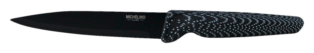 MICHELINO Messerset schwarz Edelstahl 6 tlg. Messerblock_Michelino_6tlg. - schwarz - MICHELINO