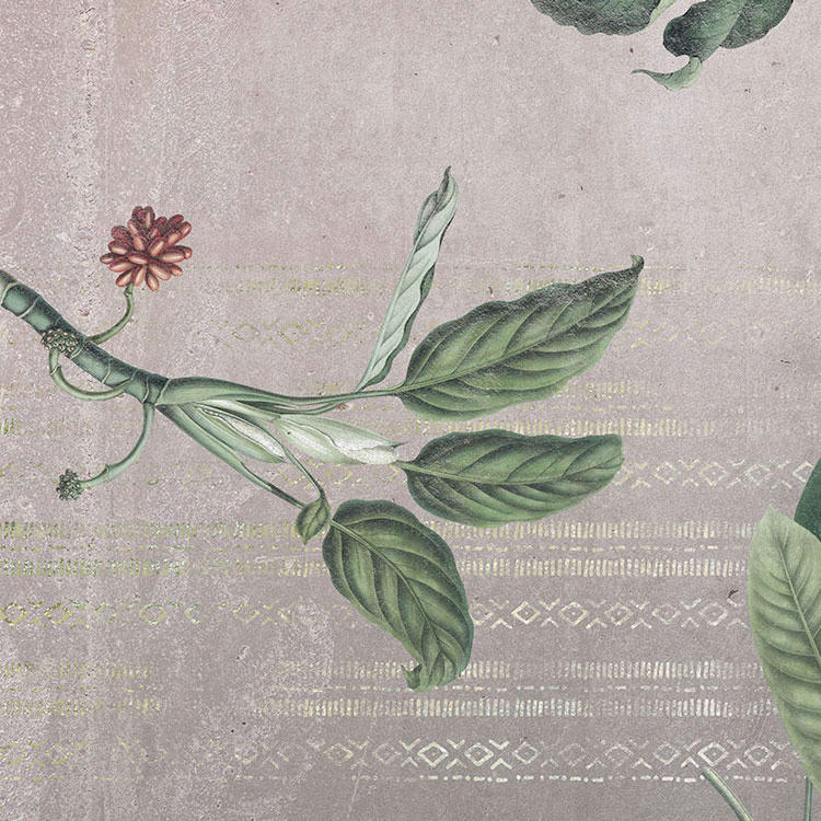 Komar Fototapete Tropic Concrete B/L: ca. 400x280 cm Tropic Concrete - (400,00/280,00cm) - Komar