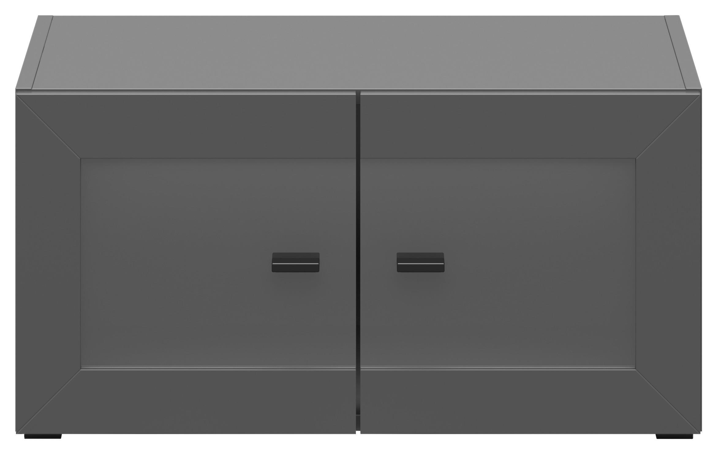 Vitrine System 64 anthrazit matt B/H/T: ca. 64x32x35 cm System 64 - anthrazit (64,00/32,00/35,00cm)