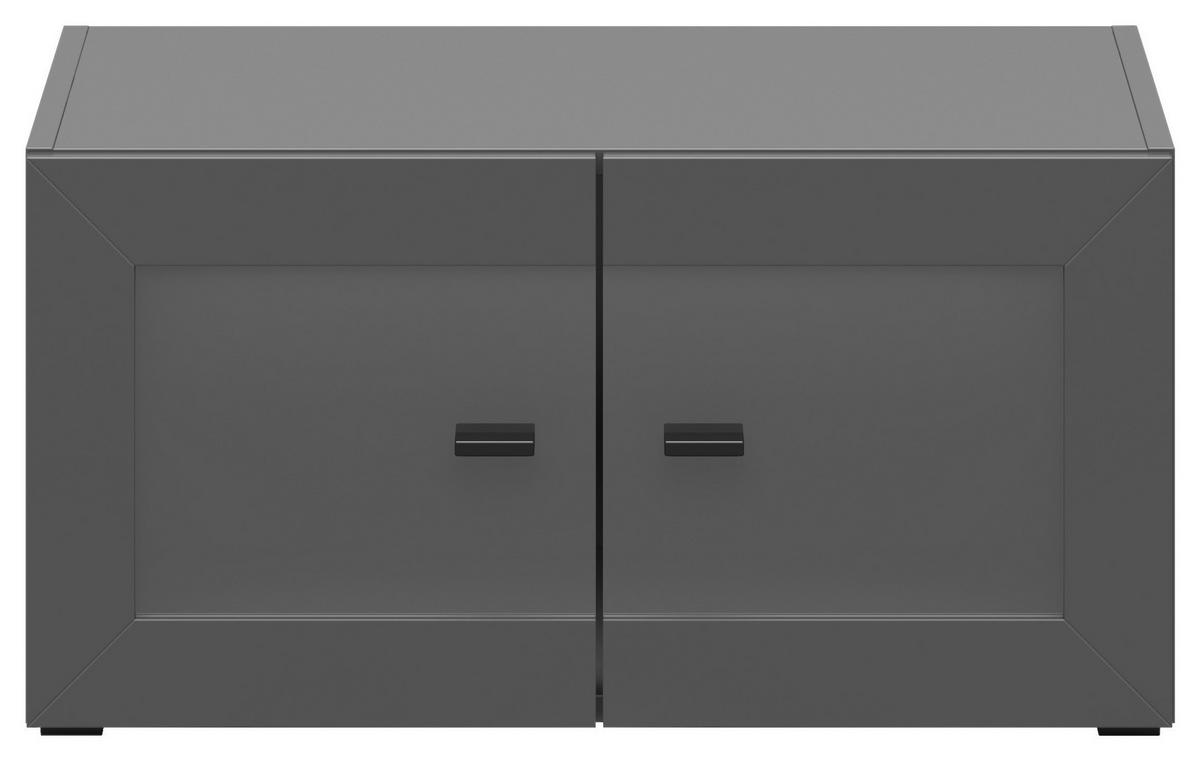Vitrine System 64 anthrazit matt B/H/T: ca. 64x32x35 cm System 64 - anthrazit (64,00/32,00/35,00cm)
