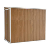 vidaXL Gartenhaus braun B/H/T: ca. 118x178x194 cm Gartenhaus - braun (118,00/178,00/194,00cm) - vidaXL