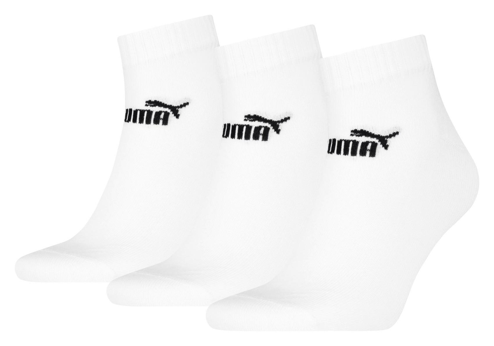 Damen & Herren-Socken Puma weiß 3 Packstücke Größe 35-38 Puma - weiß - Puma